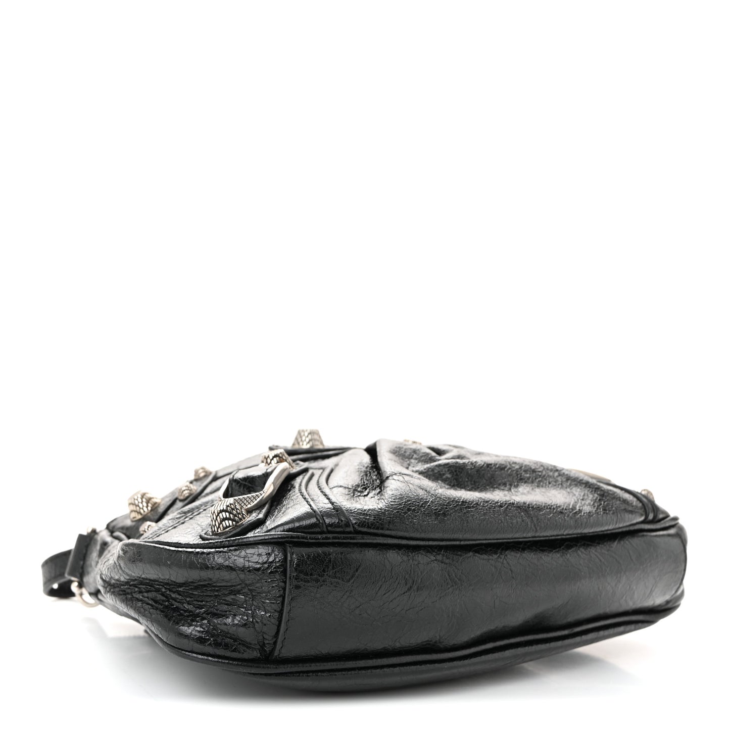 Agneau Arena Le Cagole Mini Purse With Chain Black