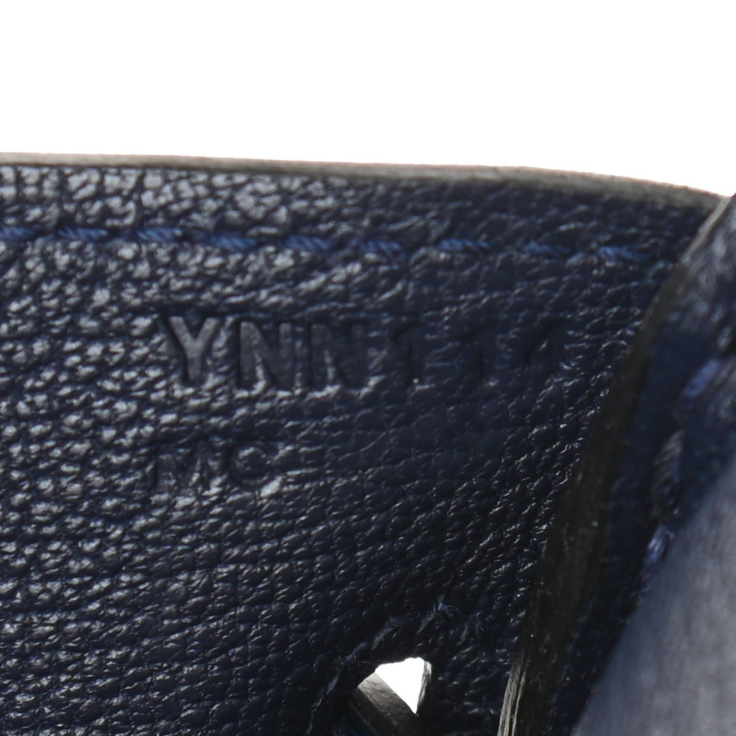 Togo Shiny Niloticus Crocodile Birkin Touch 30 Bleu Nuit