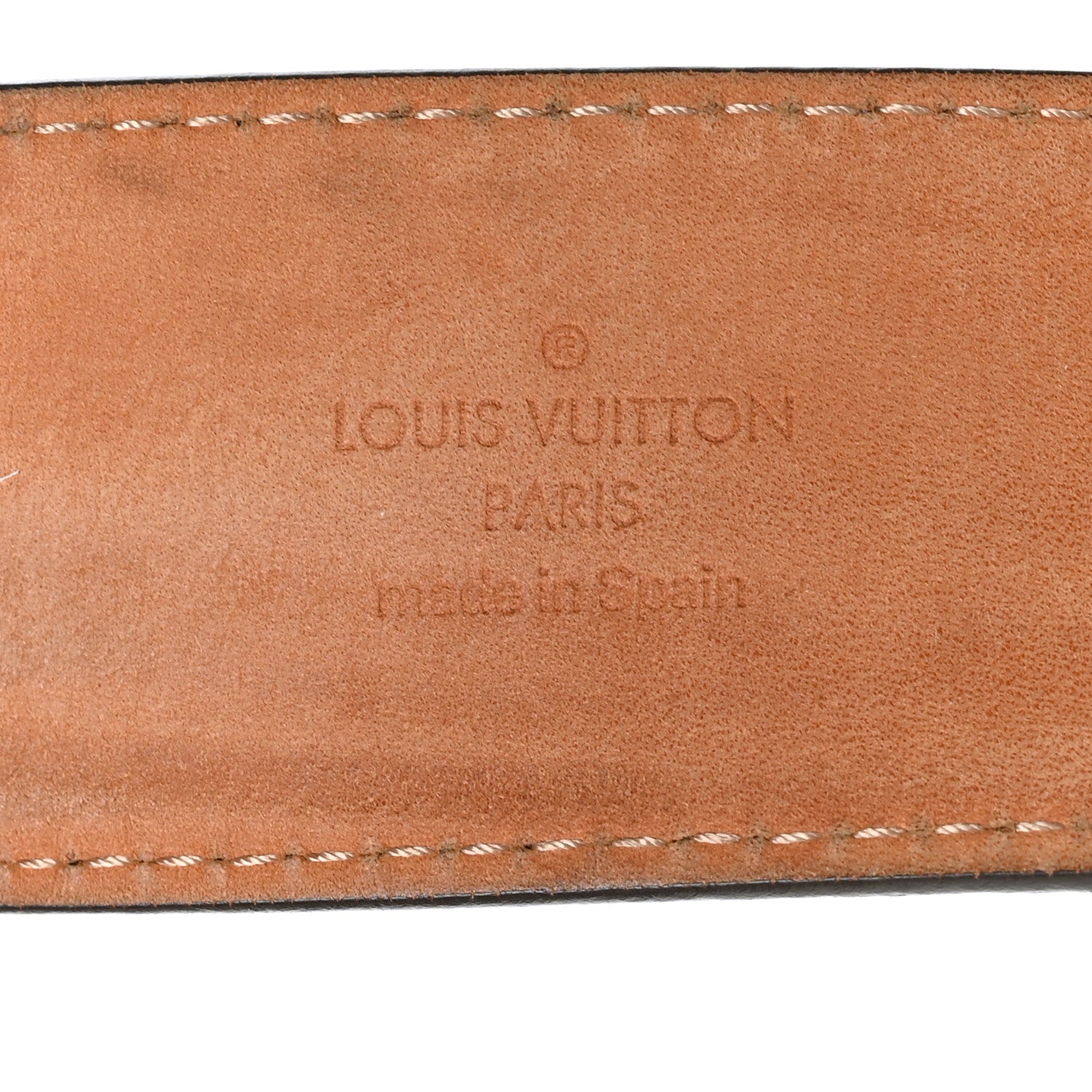 Louis Vuitton Monogram 40mm LV Initiales Belt 95 38 3 of 7