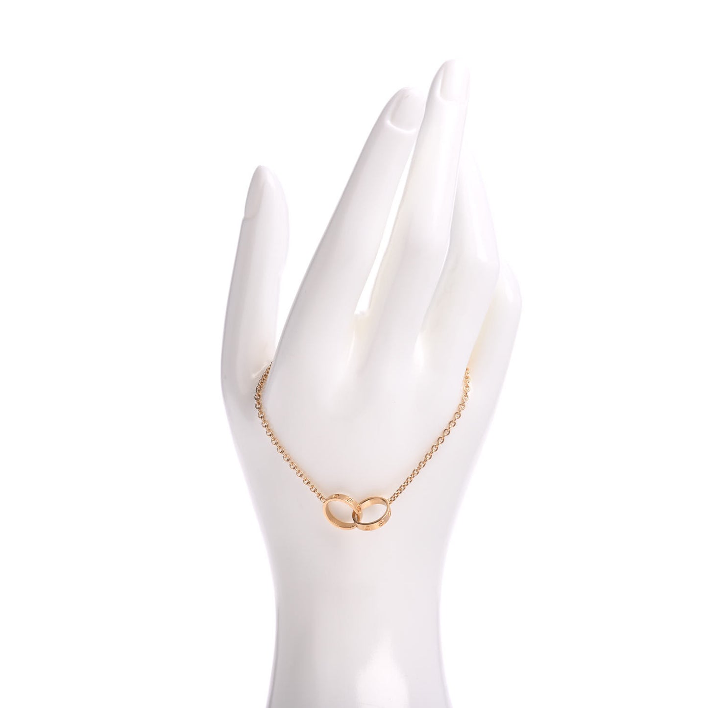 18K Yellow Gold Interlocking LOVE Bracelet