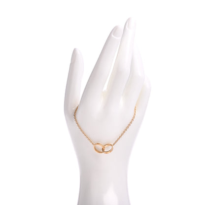 Cartier 18K Yellow Gold Interlocking LOVE Bracelet 2 of 4