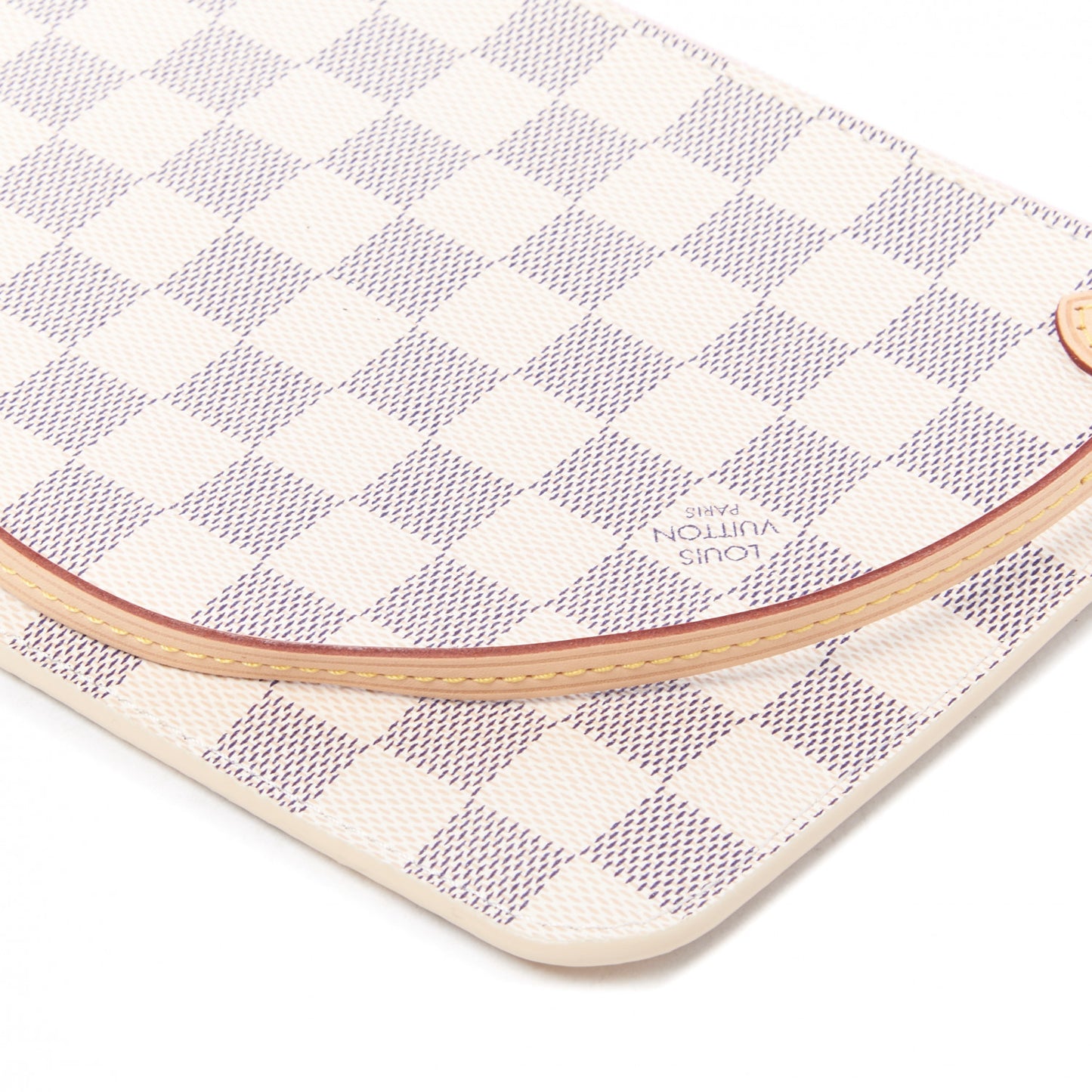 Damier Azur Neverfull MM GM Pochette Rose Ballerine