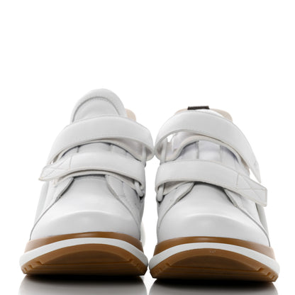 Louis Vuitton Calfskin Monogram Velcro LV Archlight Sneakers 41 White 2 of 9