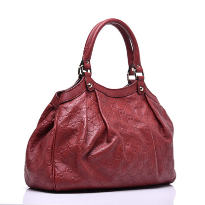 Gucci Guccissima Medium Sukey Tote Raspberry Candy 3 of 9
