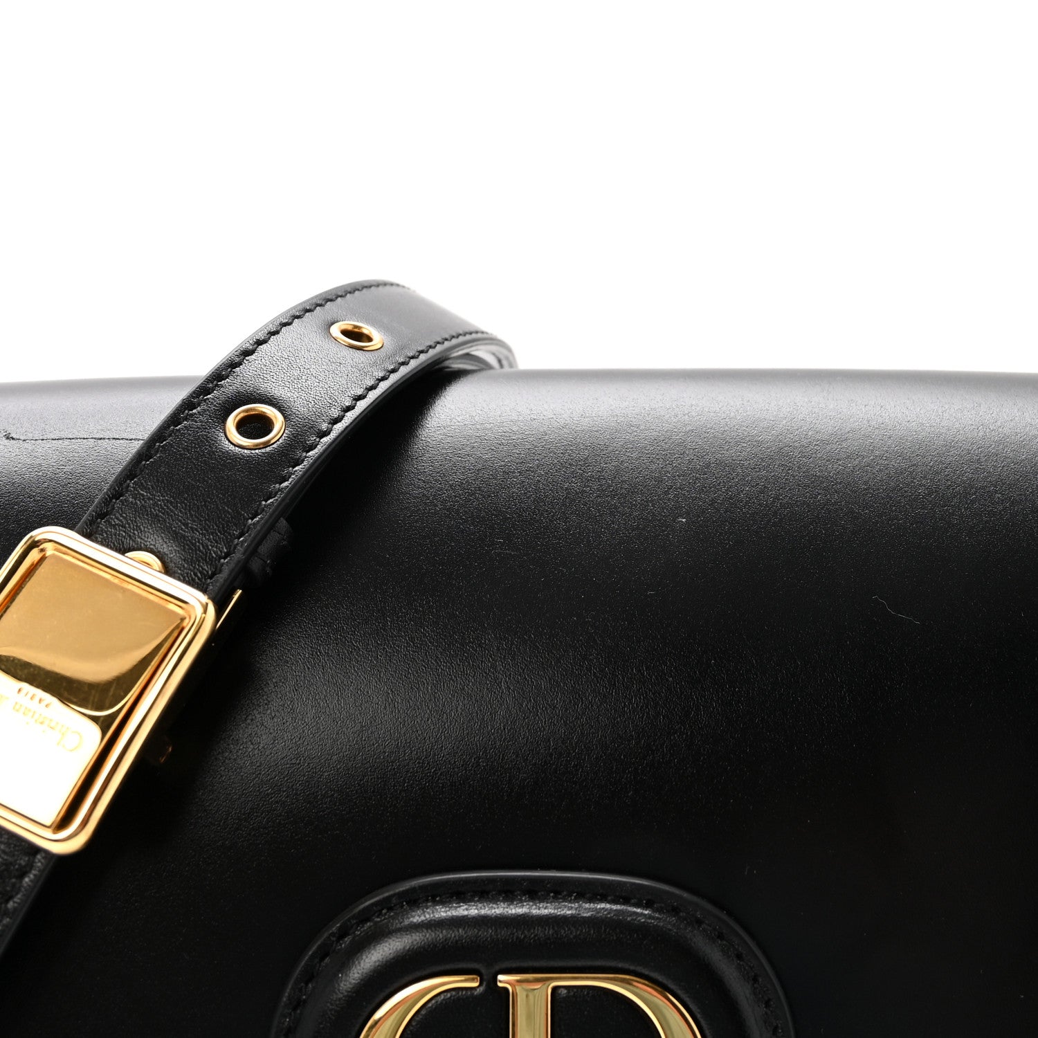 Christian Dior Box Calfskin Medium Bobby Flap Black 7 of 9