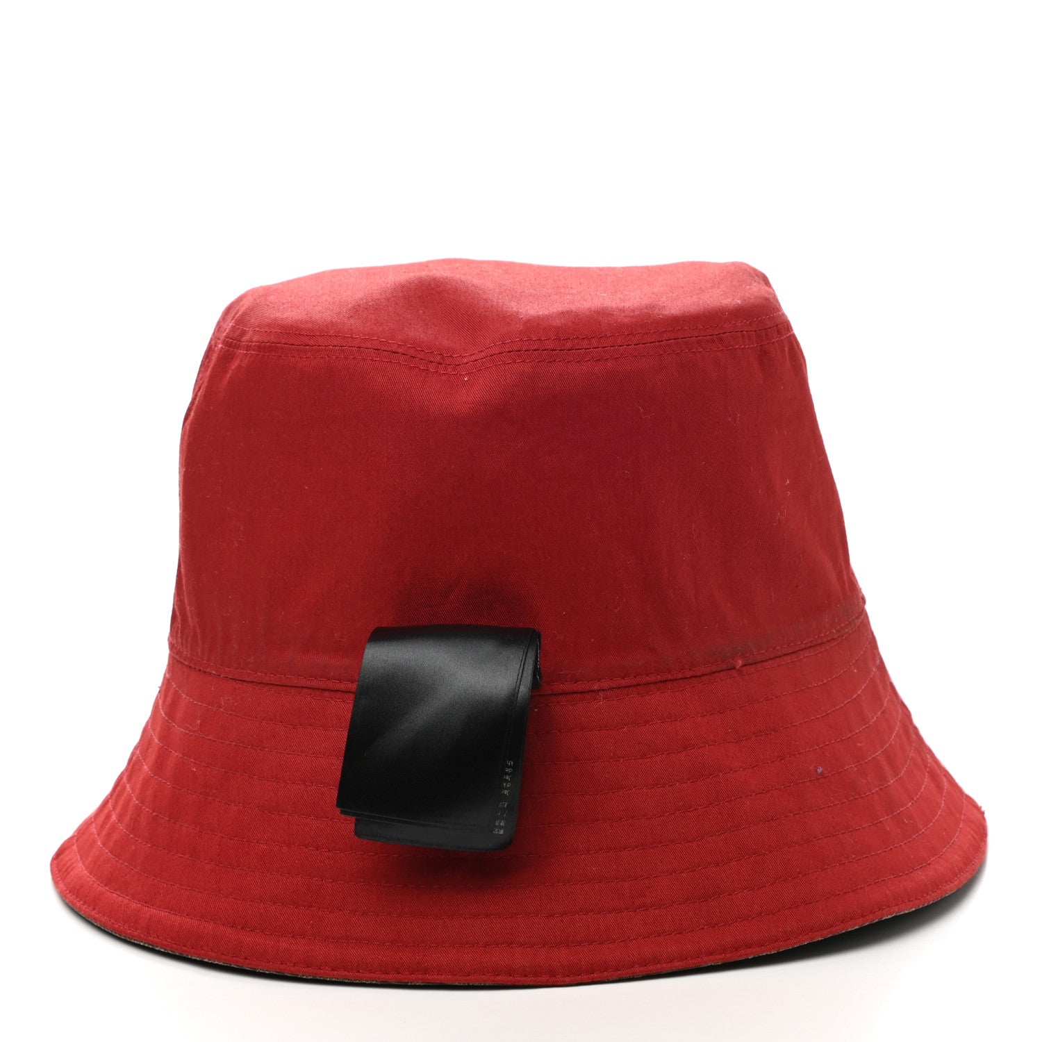 Fendi Technical Fabric FF Reversible Bucket Hat L Tobacco Red 11 of 17