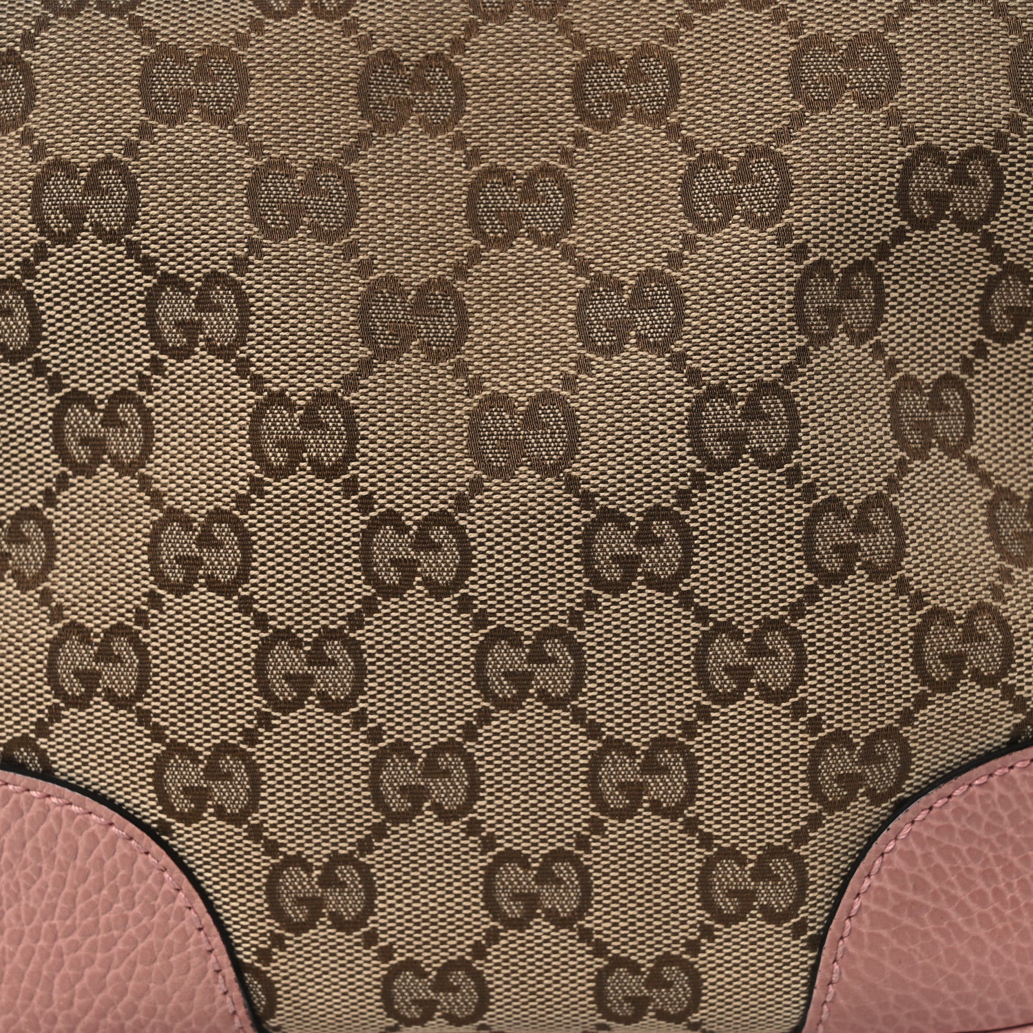 Gucci Monogram Mini Bree Messenger Bag Beige Soft Pink 8 of 14