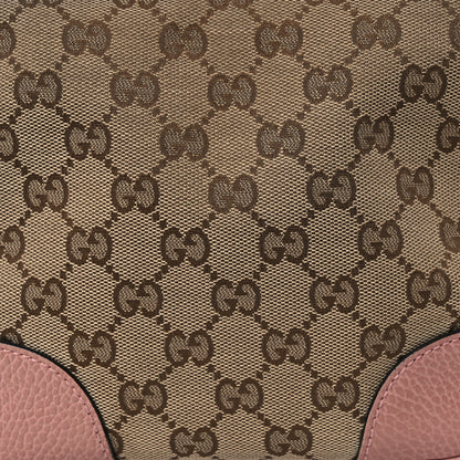 Gucci Monogram Mini Bree Messenger Bag Beige Soft Pink 8 of 14