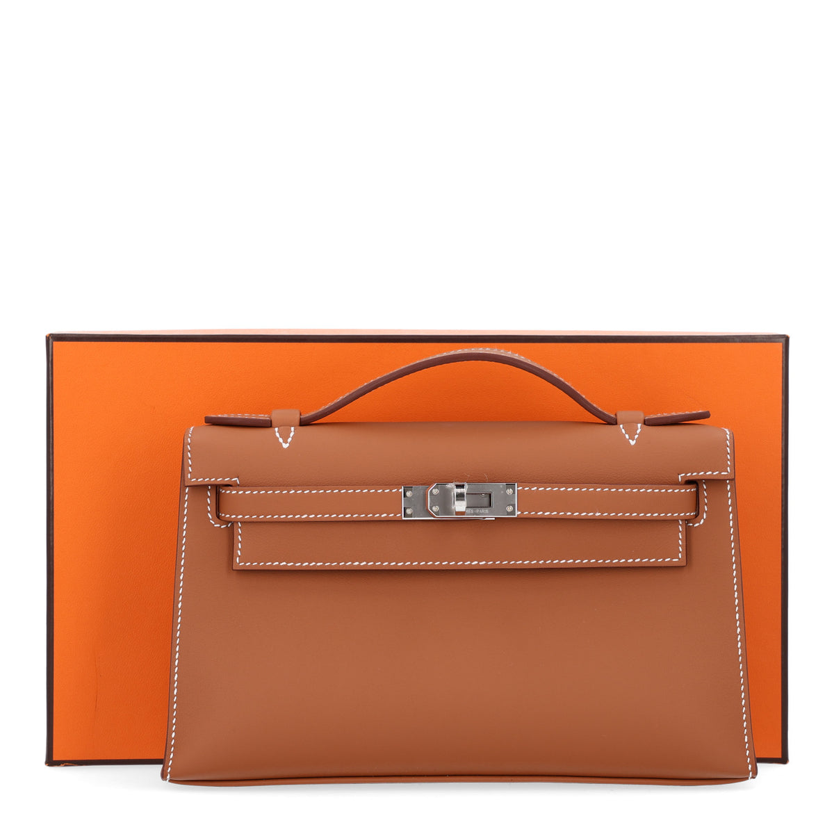 Swift Kelly Pochette Clutch Gold