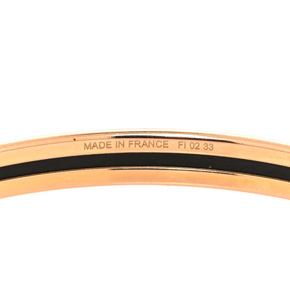 Hermes Enamel Printed Extra Narrow OP'H Bracelet 65 5 of 5