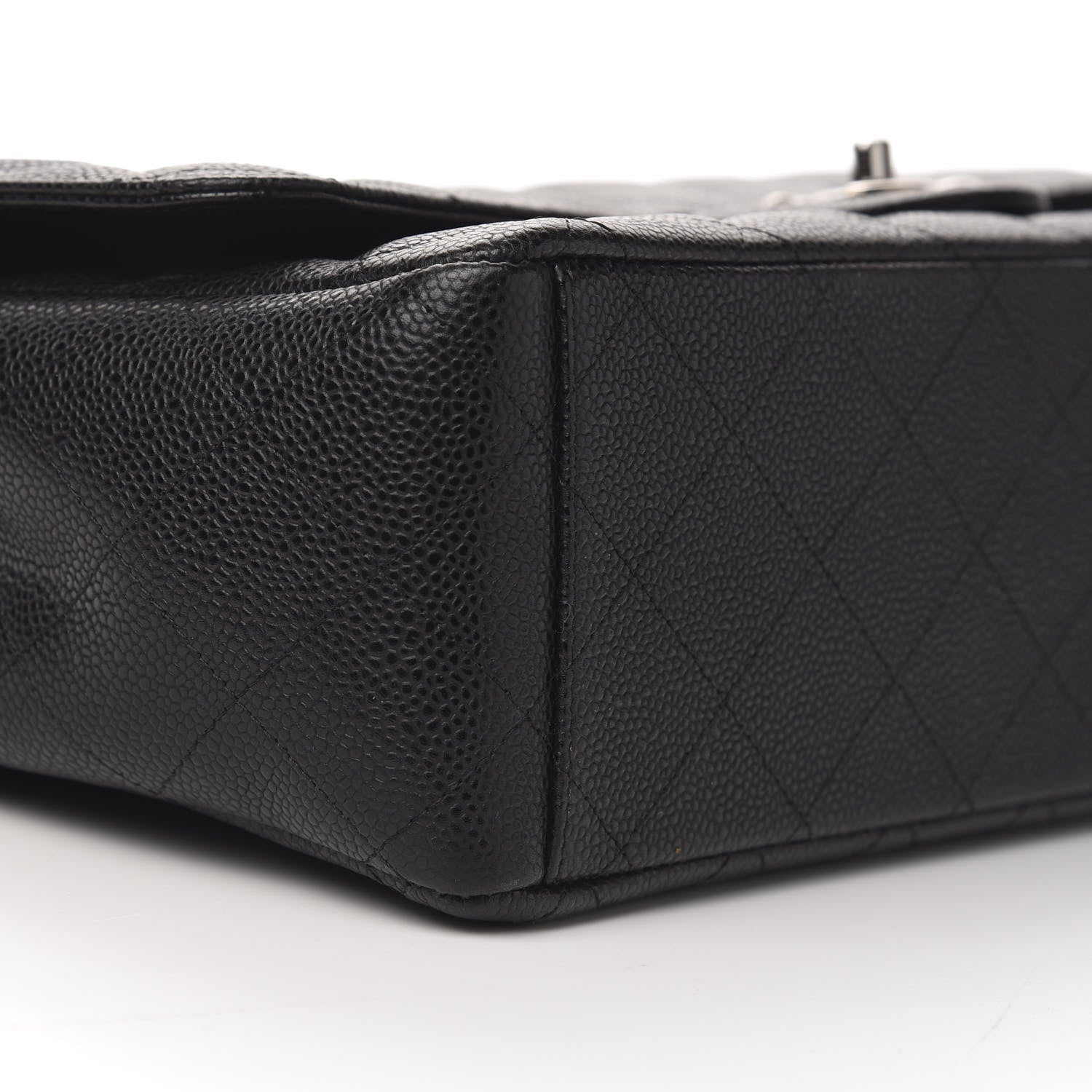 Chanel Caviar Quilted Maxi Double Flap Black 8 of 11