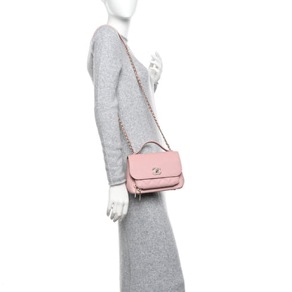 Chanel Caviar Quilted Small Business Affinity Flap Light Pink 2 of 11