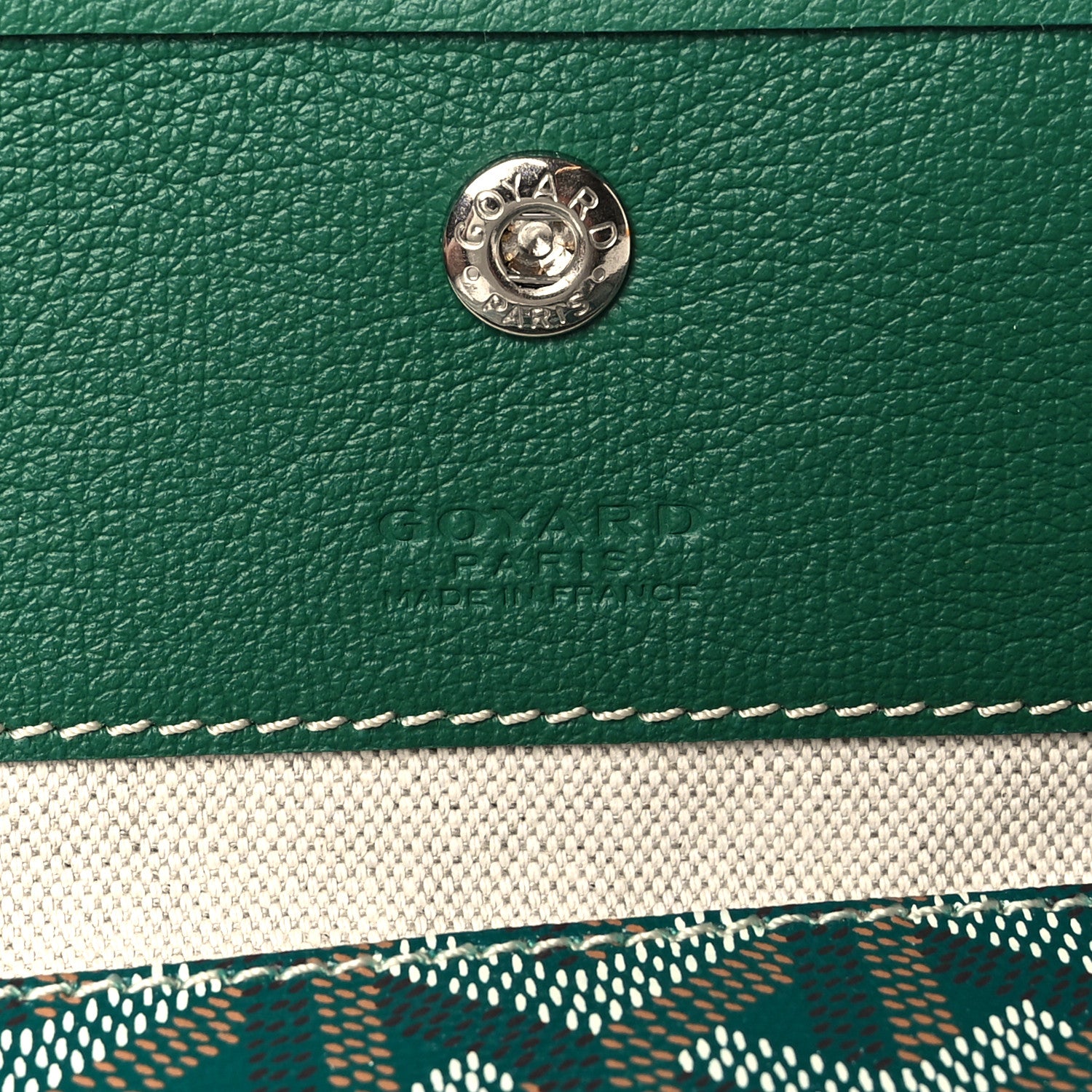 Goyard Goyardine Saint Louis PM Green 7 of 9