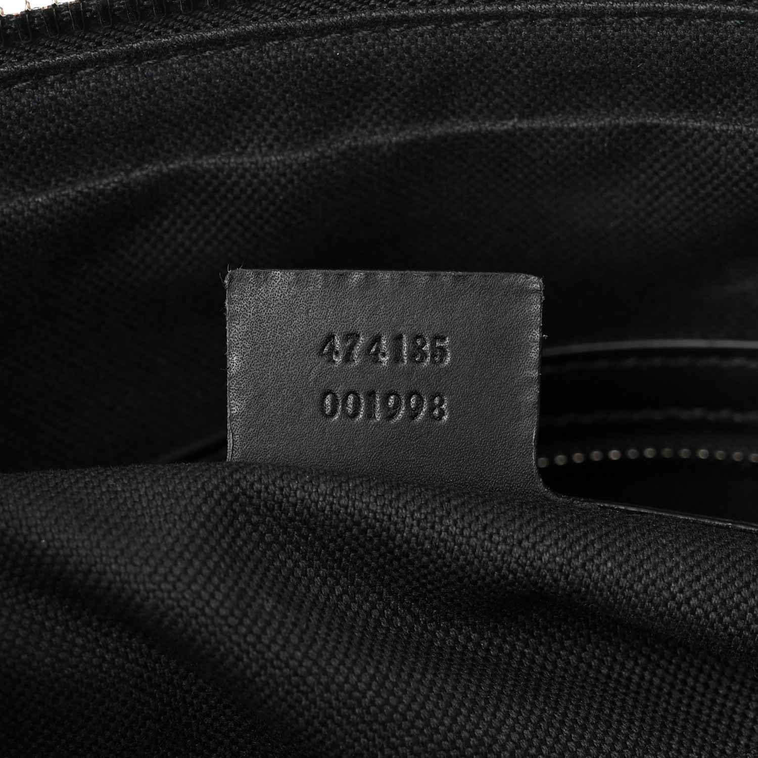 Gucci GG Supreme Monogram Appia Calfskin Web Briefcase Black 7 of 10