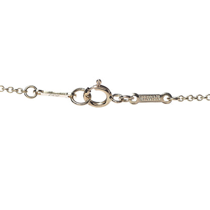 Tiffany 18K Yellow Gold Elsa Peretti 5 Open Heart Station Necklace 4 of 4
