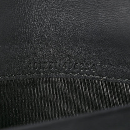 Gucci GG Supreme Monogram Mini Dionysus Chain Wallet Black 7 of 12