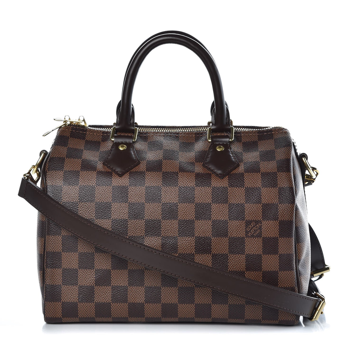 Damier Ebene Speedy Bandouliere 25