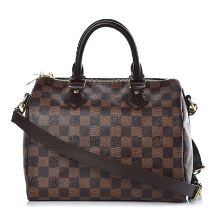 Louis Vuitton Damier Ebene Speedy Bandouliere 25 1 of 10