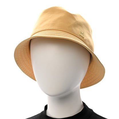 Hermes Cotton Fred H Cut Bucket Hat 60 Banane Jaune Poussin 2 of 8