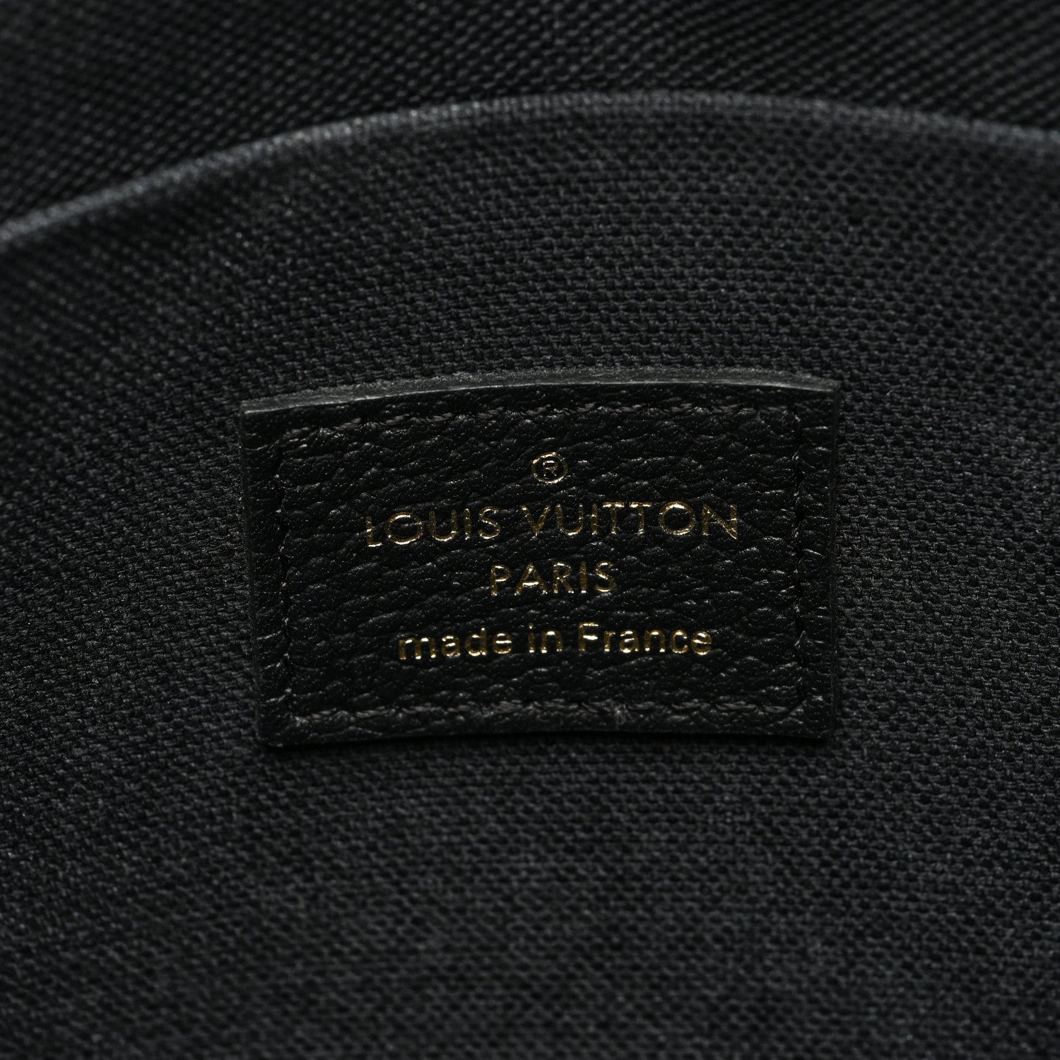 Louis Vuitton Empreinte Pochette Felicie Chain Wallet Black 6 of 9