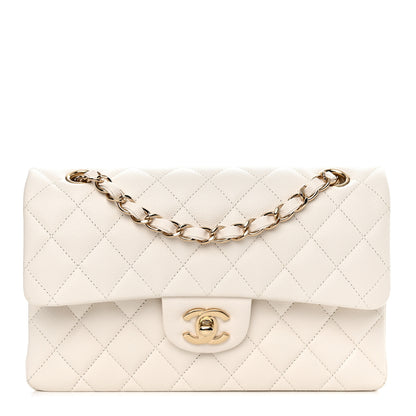 Chanel Caviar Quilted Small Double Flap White 1 of 11