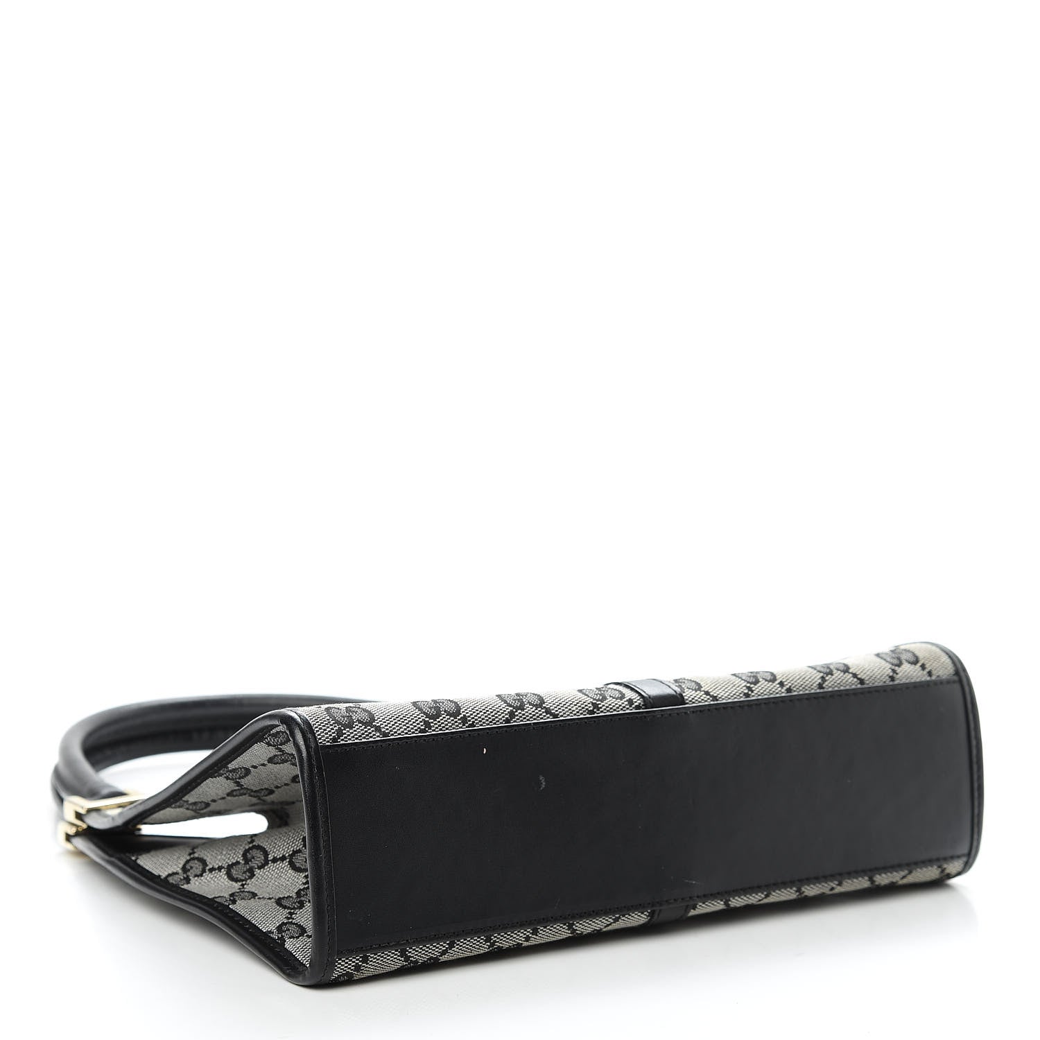 Gucci Monogram Bardot Shoulder Bag Black 4 of 13