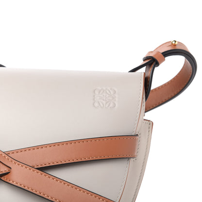Loewe Calfskin Small Gate Crossbody Bag Ghost Light Ghost 9 of 9