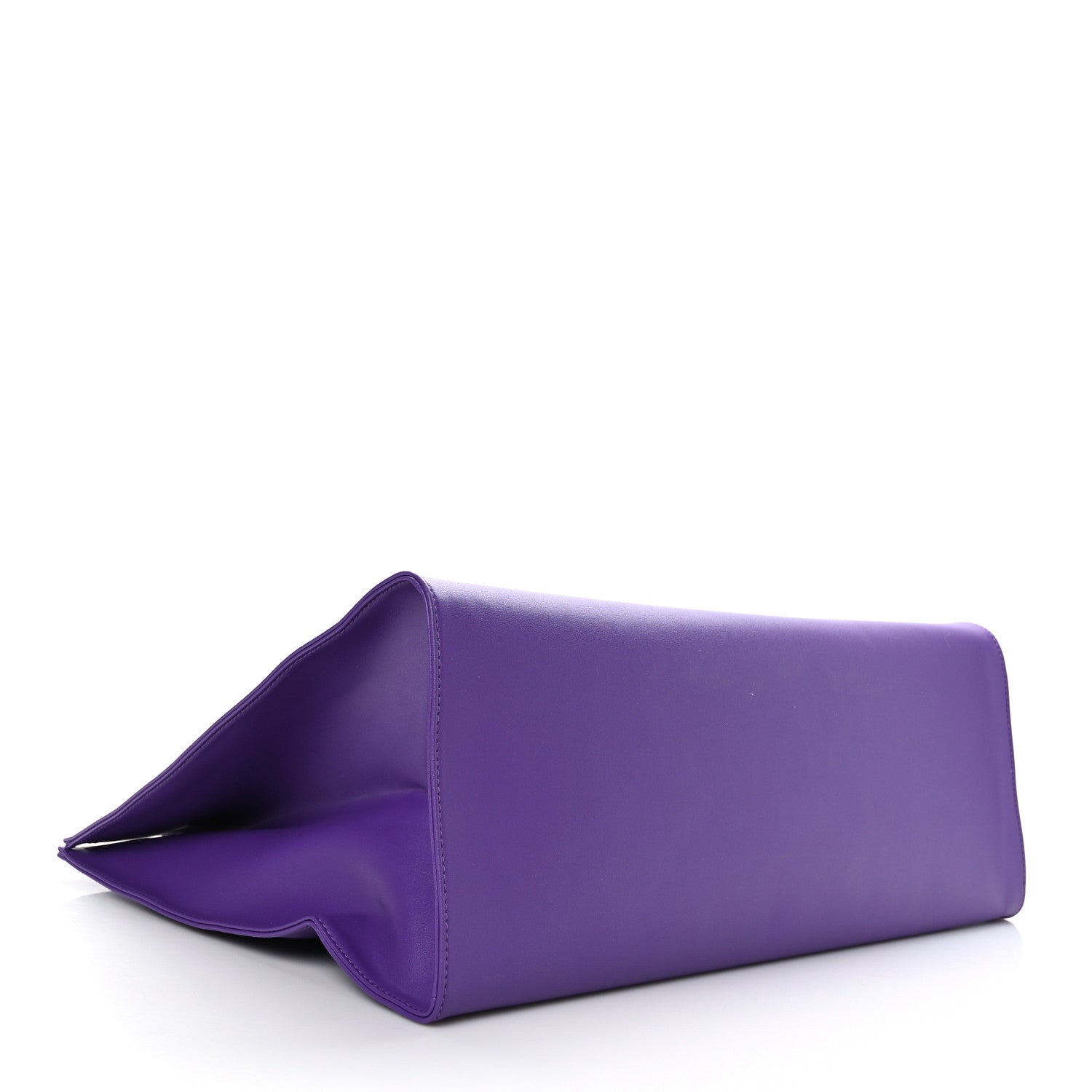 Telfar Vegan Leather Large Shopping Bag Grape 4 of 8