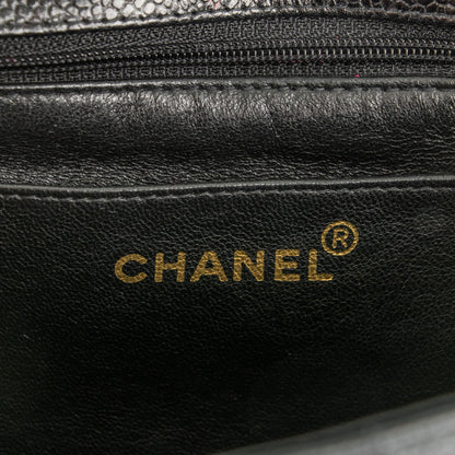 Chanel Caviar Quilted Small Single Flap Black 7 of 9