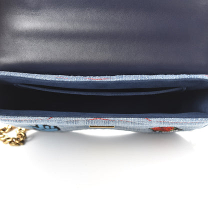 Louis Vuitton Denim New Wave Chain MM Blue 6 of 11