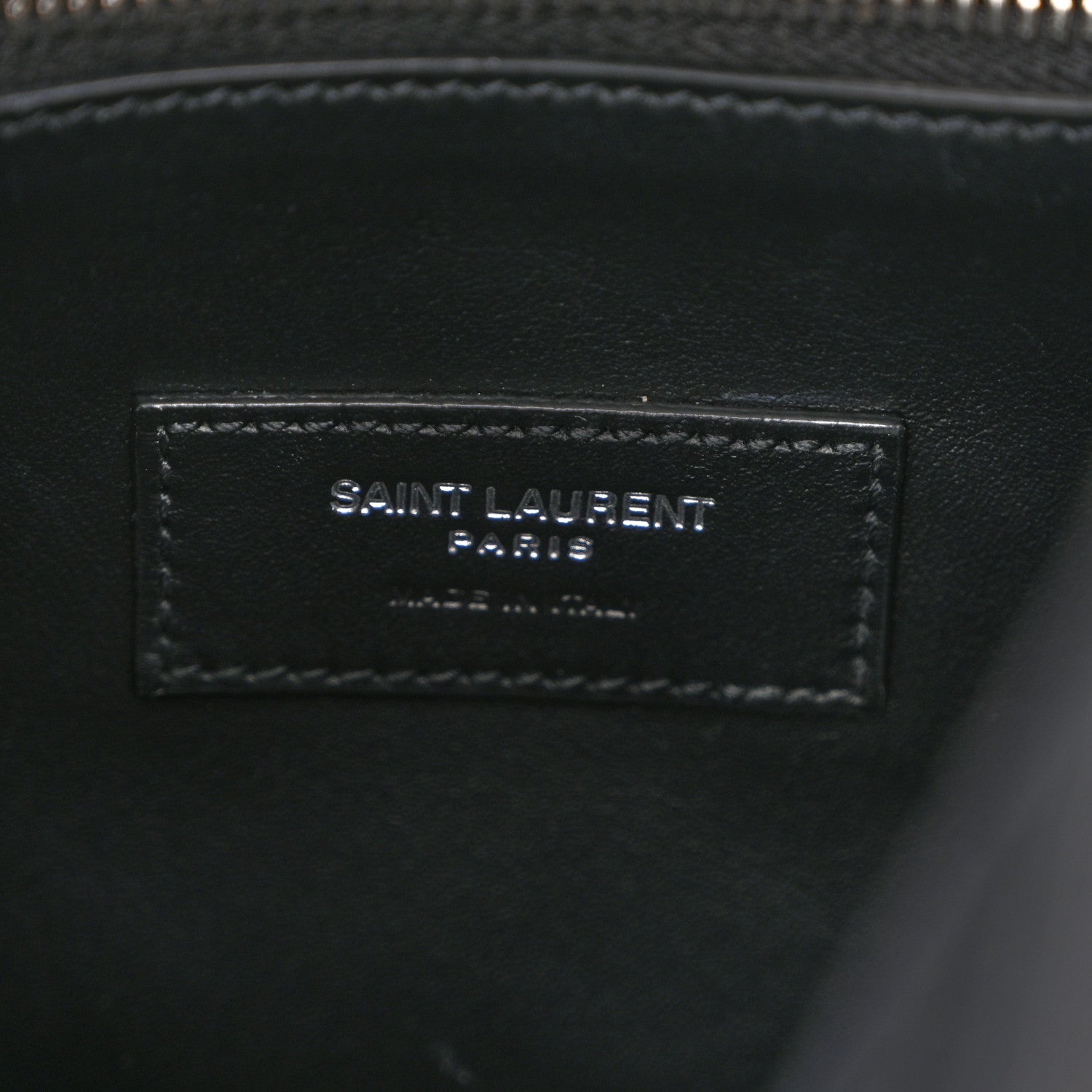 Saint Laurent Smooth Calfskin Small Le 5 A 7 Soft Hobo Black 6 of 10