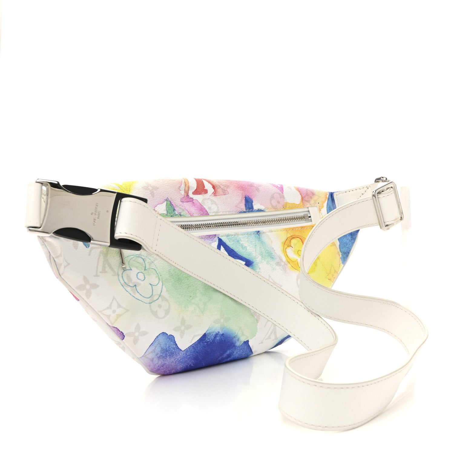 Louis Vuitton Monogram Watercolor Discovery Bumbag Multicolor 3 of 13