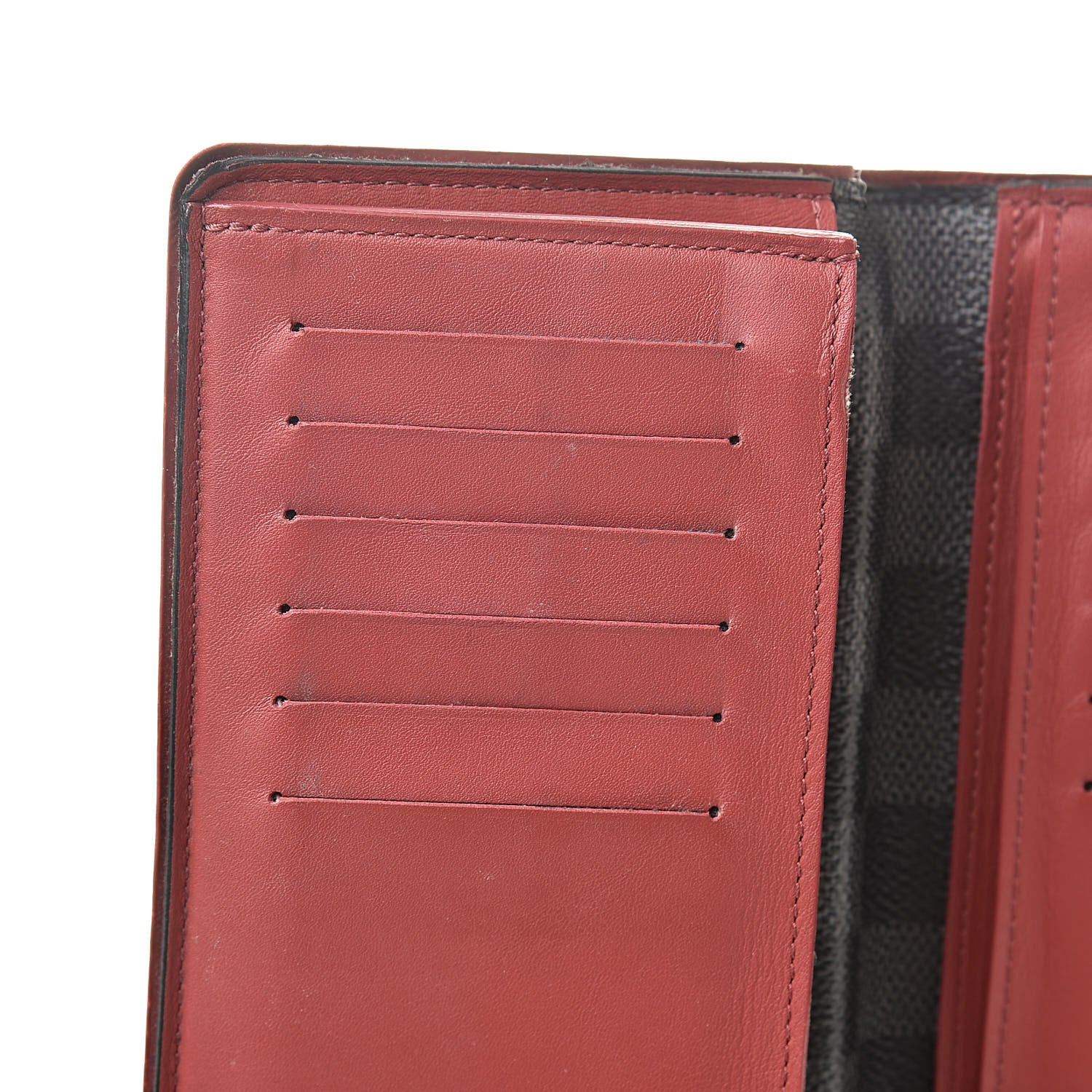 Louis Vuitton Damier Graphite Brazza Wallet Bordeaux 7 of 17