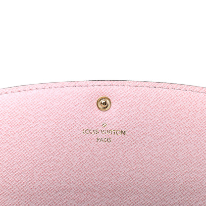 Louis Vuitton Monogram Emilie Wallet Rose Ballerine 6 of 6