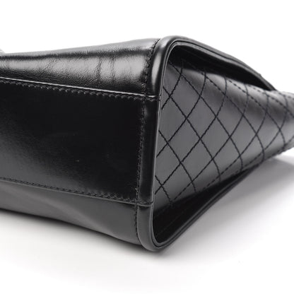 Chanel Aged Calfskin Small Charms Deauville Tote Black 10 of 10