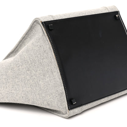 Celine Felt Medium Phantom Luggage Pearl Grey 9 of 10