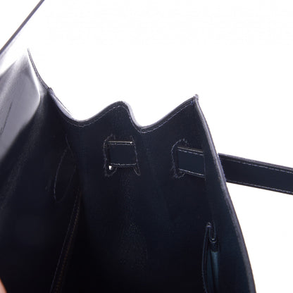 Hermes Box Kelly Sellier 32 Indigo 17 of 33
