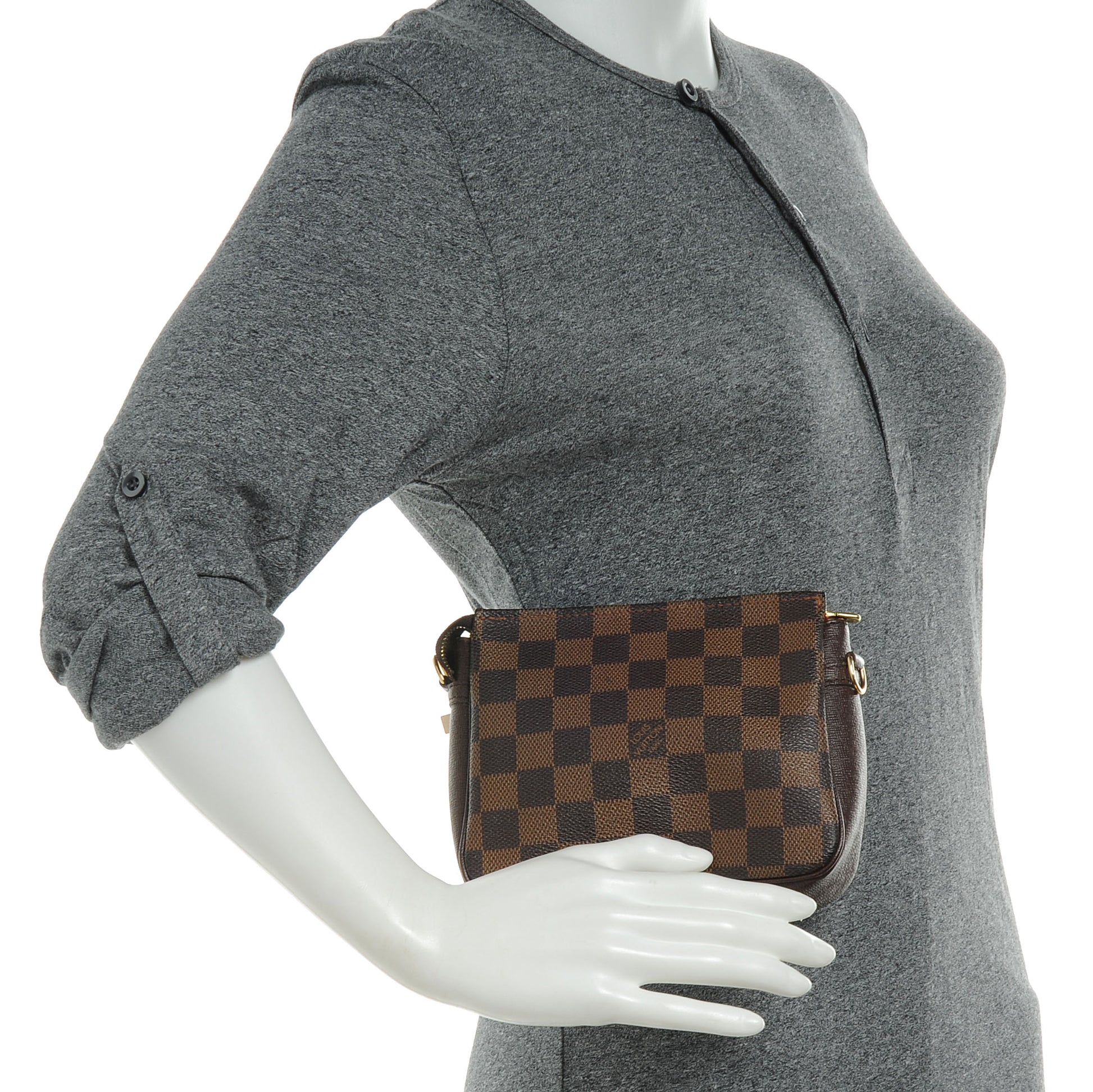Louis Vuitton Damier Trousse Makeup Bag Pochette 2 of 8