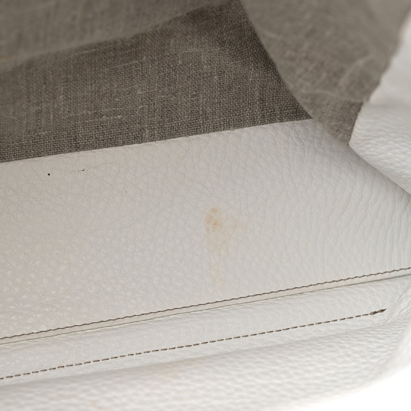 Corda Zucca Large Peekaboo Iconic Satchel White
