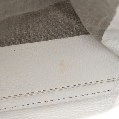 Fendi Corda Zucca Large Peekaboo Iconic Satchel White 11 of 11