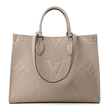 Louis Vuitton Empreinte Monogram Giant Onthego MM Tourterelle 1 of 4
