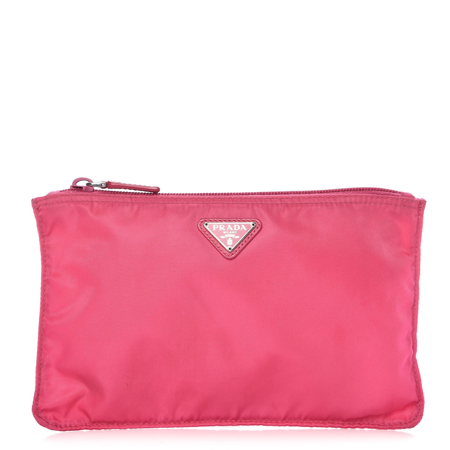 Prada Nylon Vela Cosmetic Pouch Fuxia 1 of 11