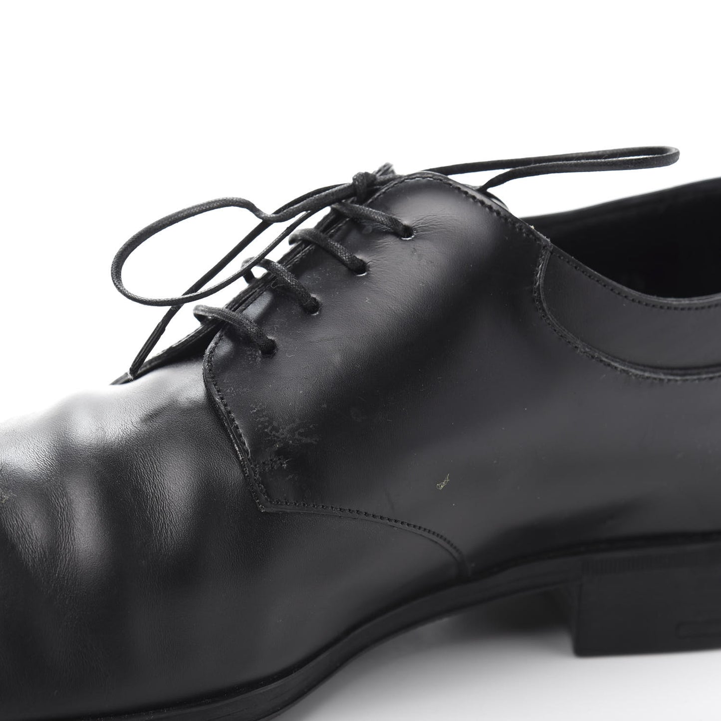 Mens Calfskin Oxfords 7.5 Black