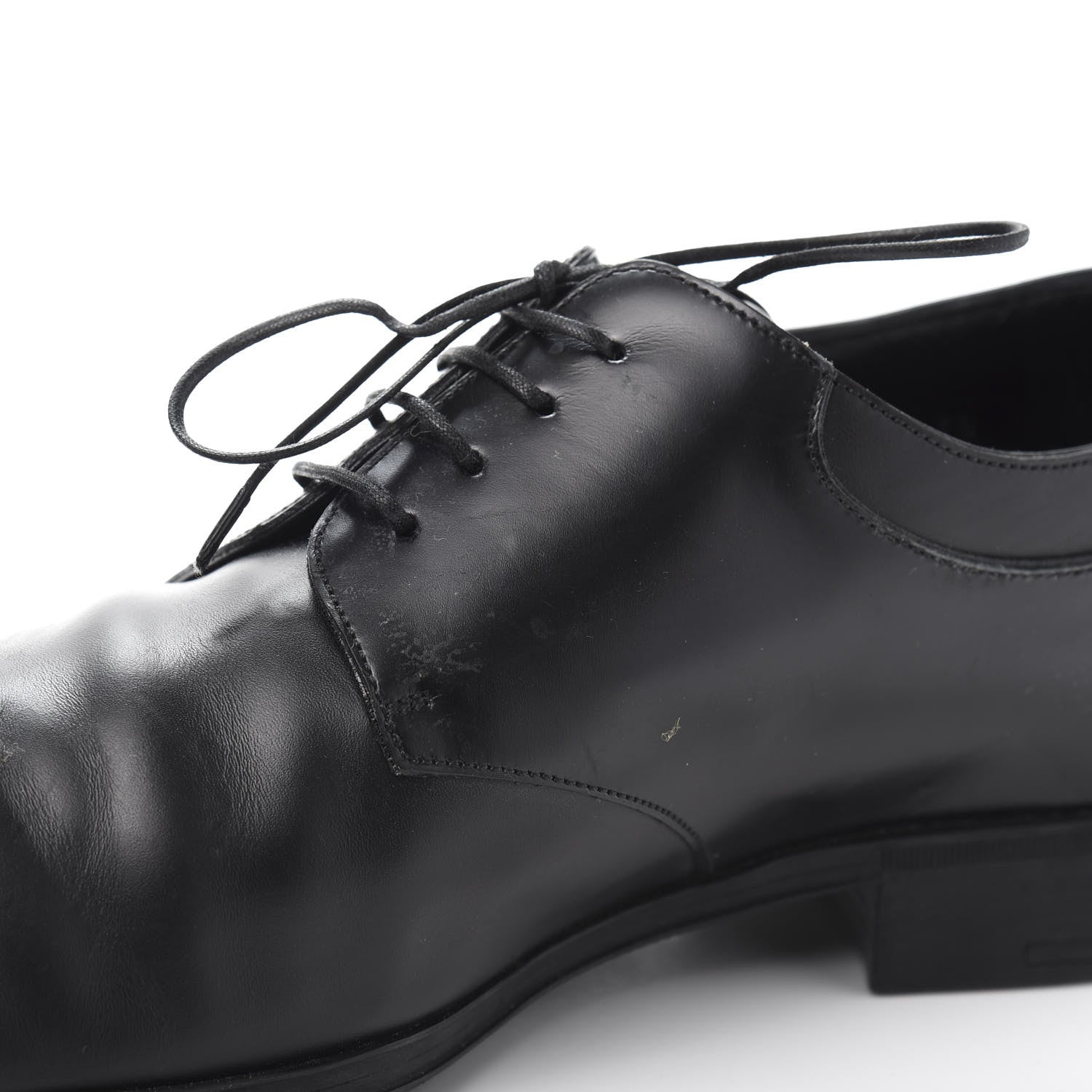 Louis Vuitton Mens Calfskin Oxfords 7.5 Black 11 of 14