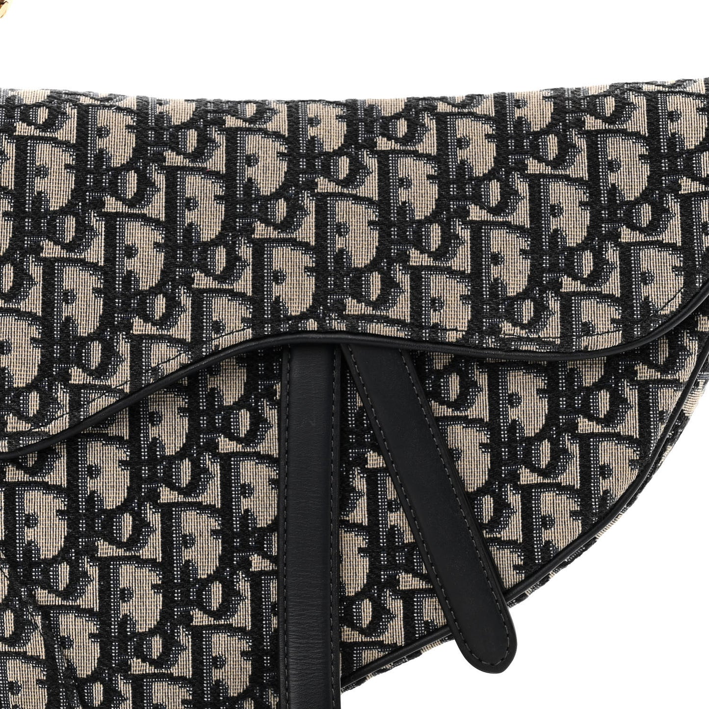 Oblique Saddle Bag Blue