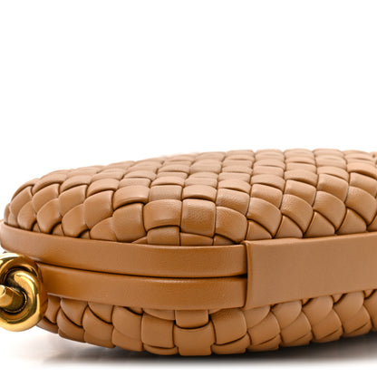 Bottega Veneta Calfskin Intrecciato Knot On Strap Camel 9 of 9