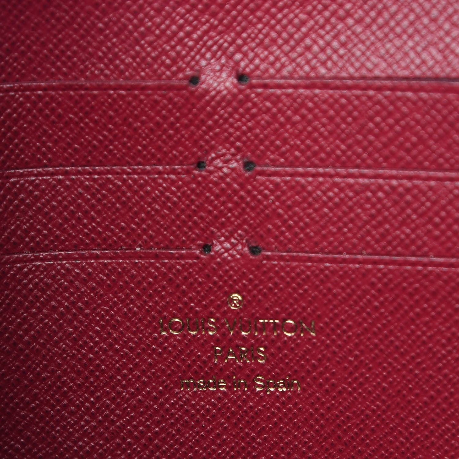 Louis Vuitton Monogram Jeanne Wallet Fuchsia 9 of 9