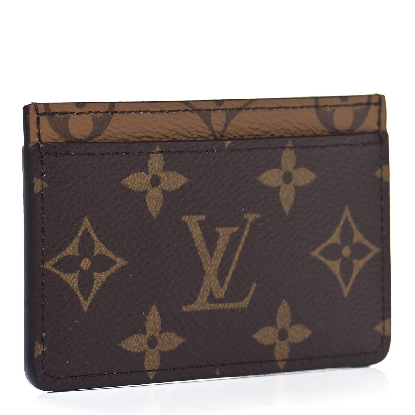 Reverse Monogram Card Holder