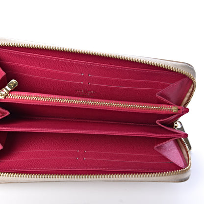 Louis Vuitton Damier Azur 2015 Christmas Animation Zippy Wallet Hibiscus 5 of 8