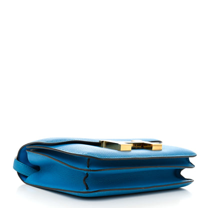 Hermes Evercolor Constance 18 Blue Zanzibar 4 of 10